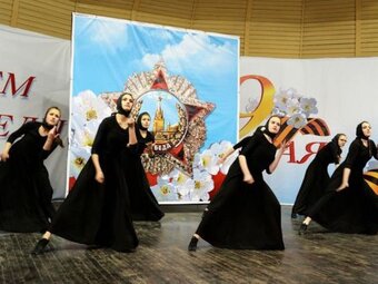 Анопинские танцоры выступили в Москве