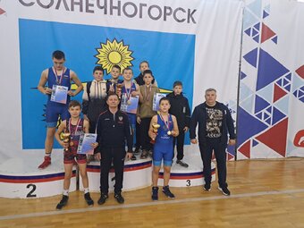 Гусевские борцы стали победителями и призёрами турнира в Солнечногорске